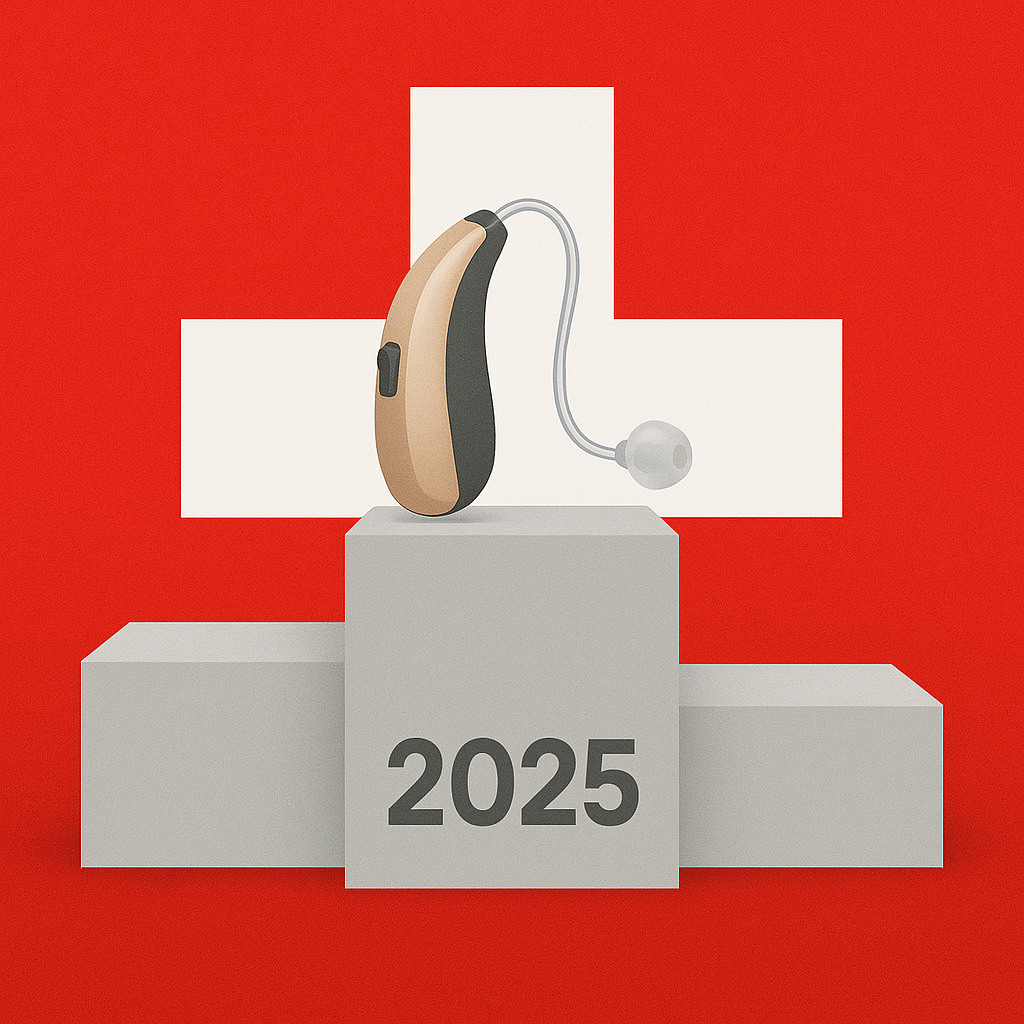 Les meilleurs appareils auditifs en Suisse en 2025