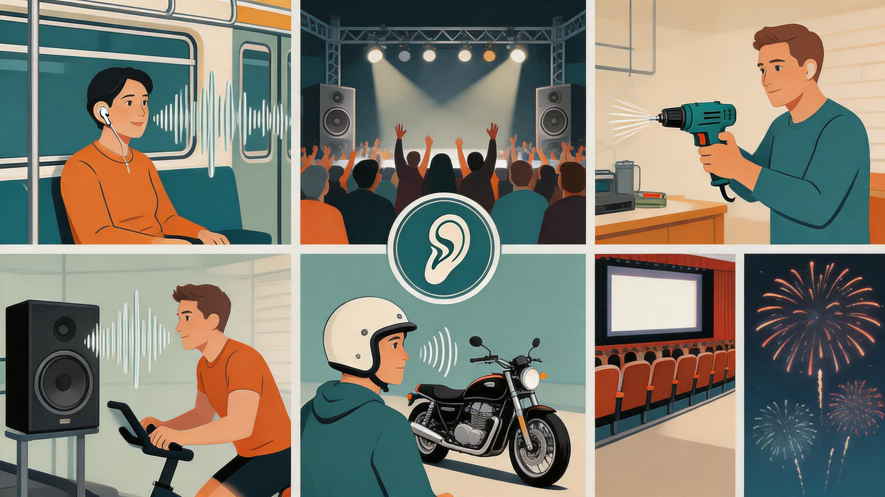 Perte auditive due au bruit : dangers, signes d’alerte et protection de l’audition