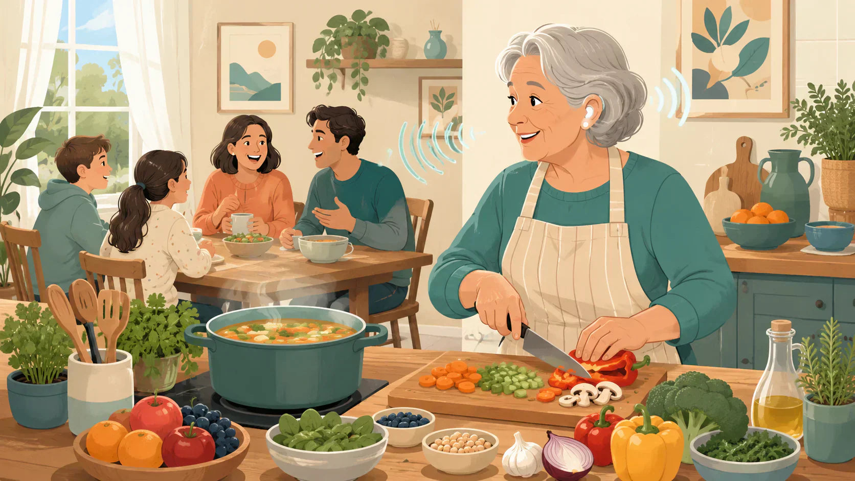 L'importance d'une alimentation saine pour votre audition