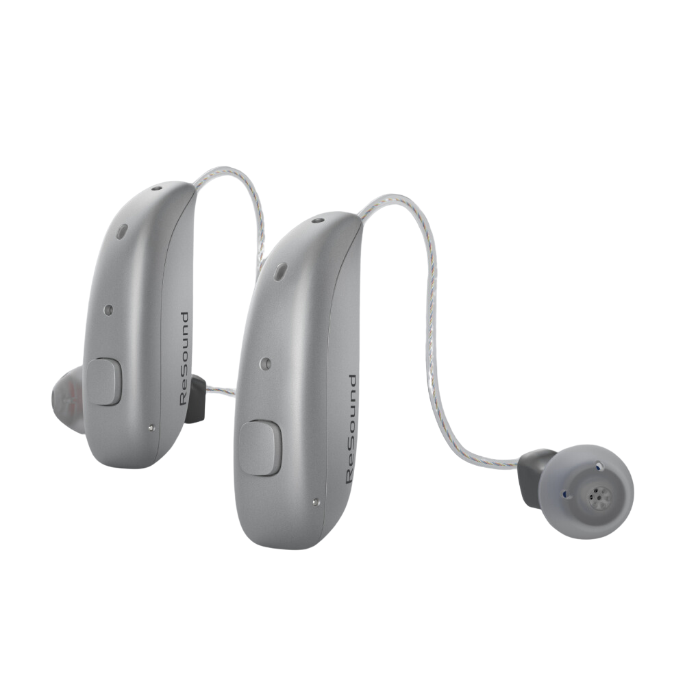 Nexia Micro RIE NX560-DRWC Argent étincelant Aides Auditives