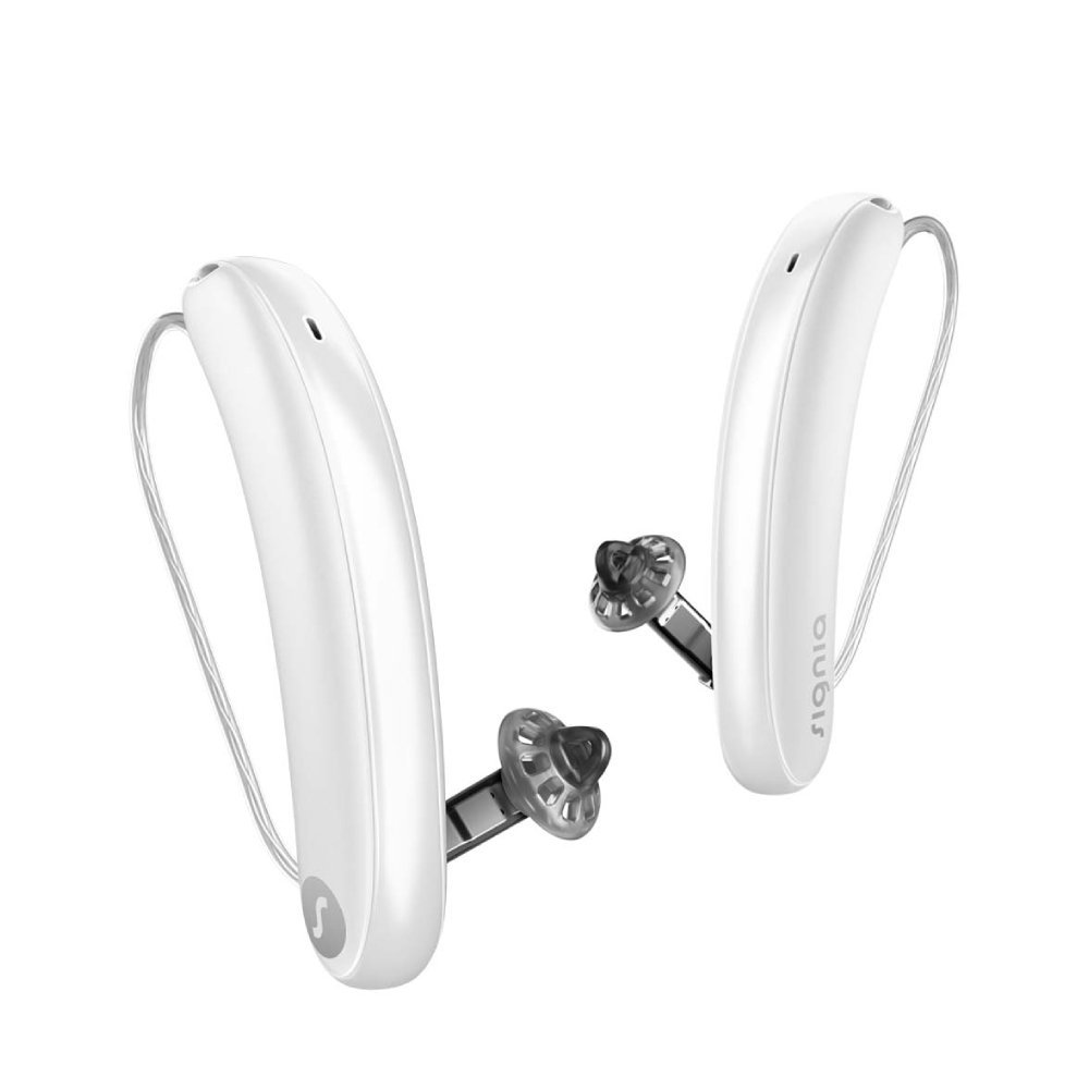 Styletto 5IX Slim RIC R Blanc Neige Blanc Neige Brillant Aides Auditives