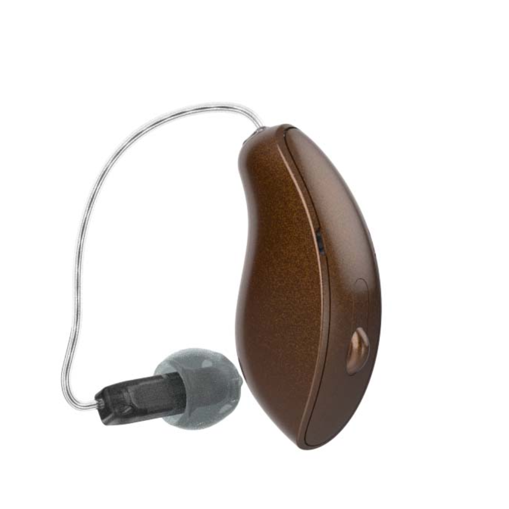 Genesis AI 16 mRIC R Caramel Oreille gauche Aides Auditives