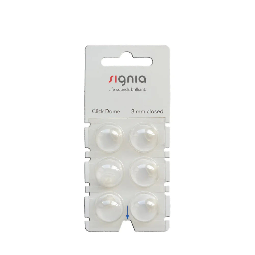 Signia – Click Dome geschlossen