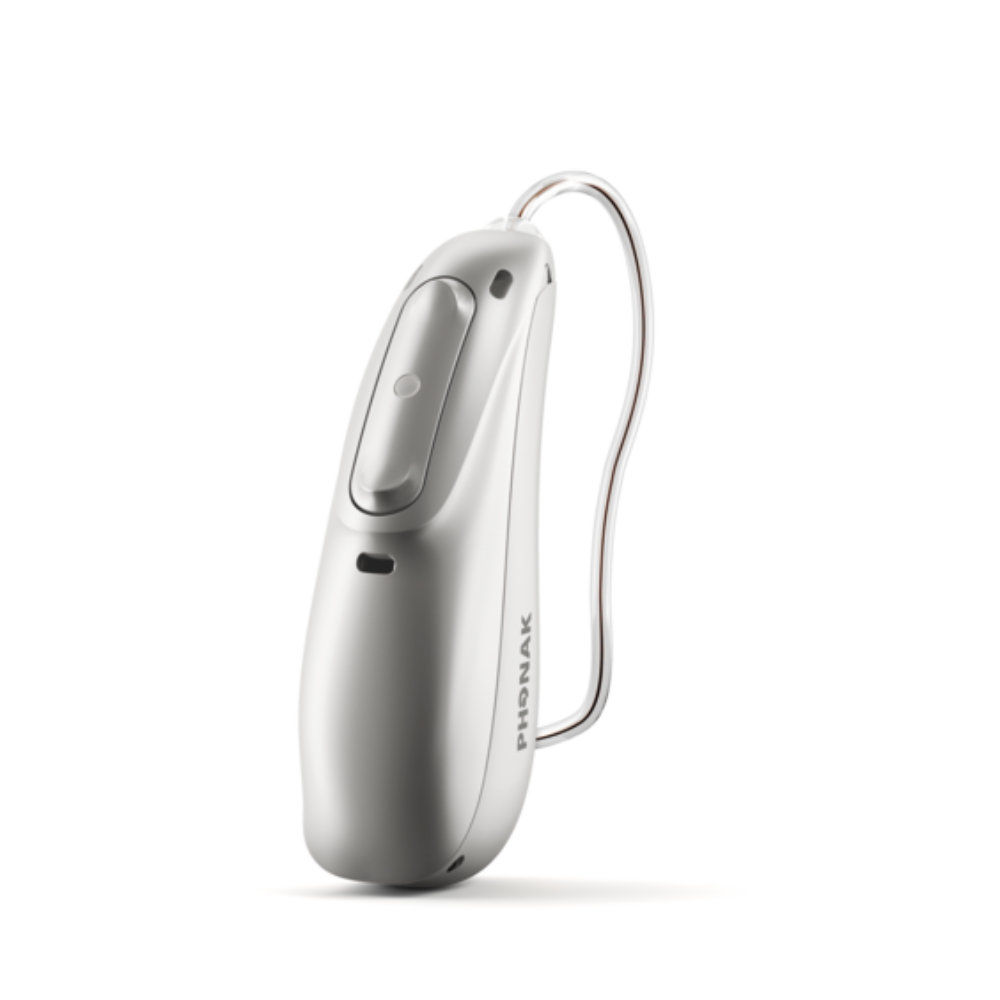 Audeo Lumity L70-R Gris argenté Oreille gauche Aides Auditives