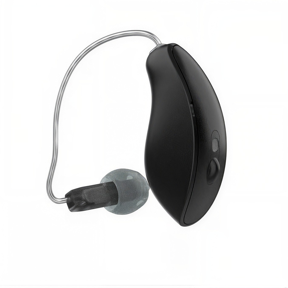 Omega AI+ mRIC R 16 Noir Tech Hearing aids