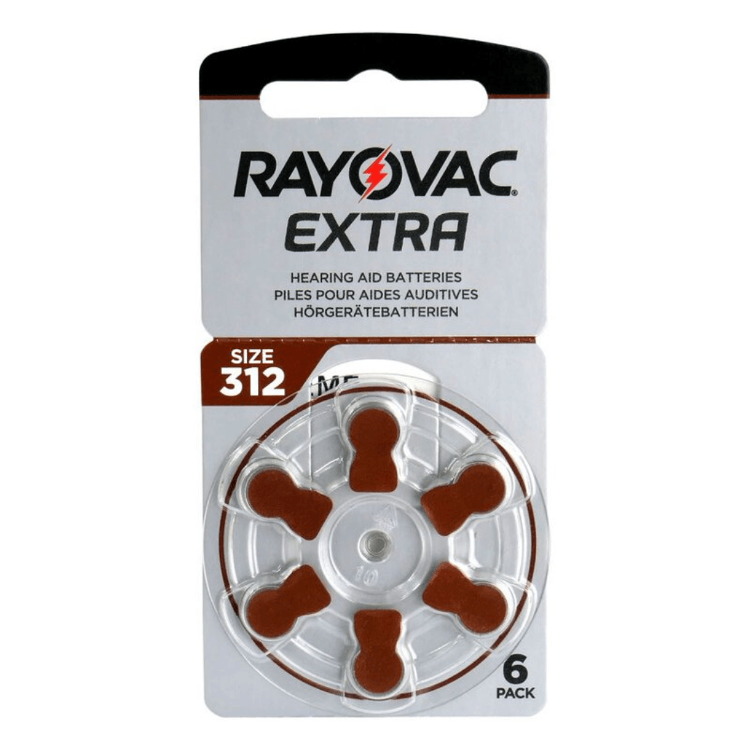 Offre de 60 PILES Rayovac pour appareil auditif 312 Piles