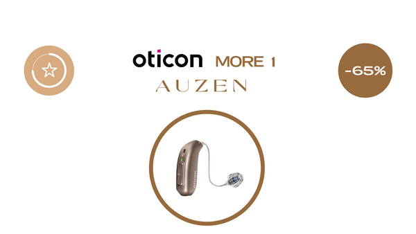INNOVATION: Discover the Oticon More 1 hearing aids with Auzen!
