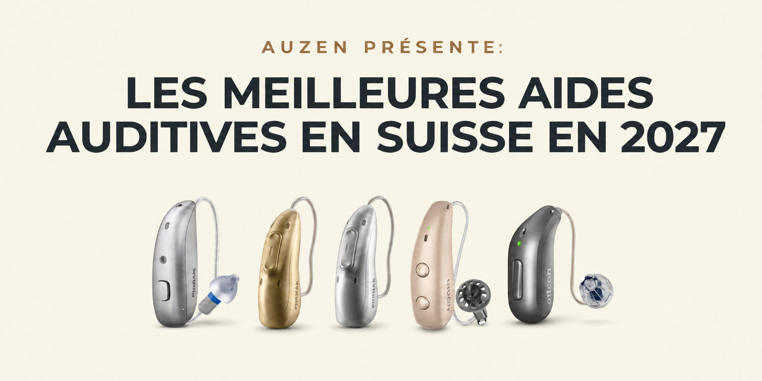 Les meilleures aides auditives en Suisse en 2027