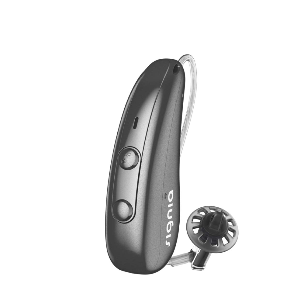 Pure Charge&Go 7IX Graphite Oreille gauche Aides Auditives