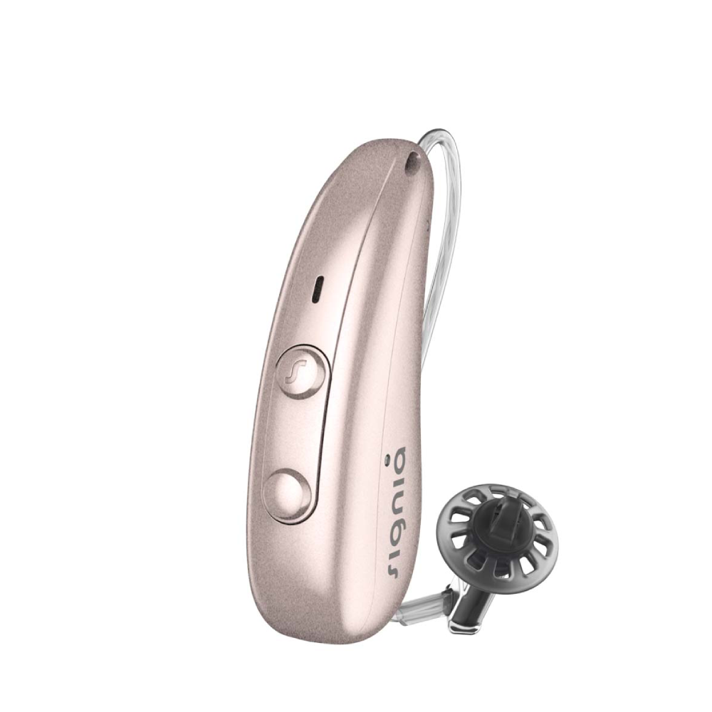 Pure Charge&Go 7IX Or rose Oreille gauche Aides Auditives
