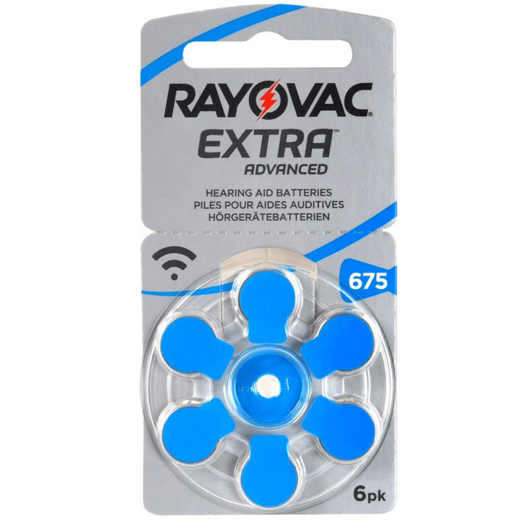 Battery Rayovac PP MF 675  auzen best price powerone - Mercury free. High level hearing, made in germany