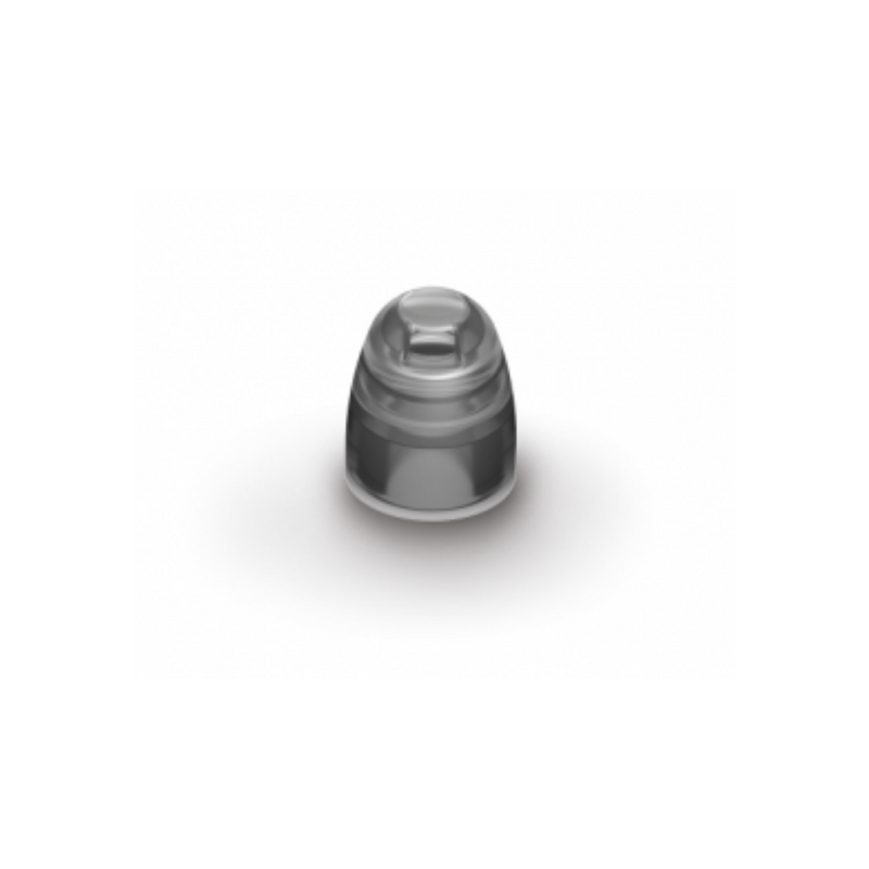 Dark colored open dome in size medium  for Phonak hearing aids 