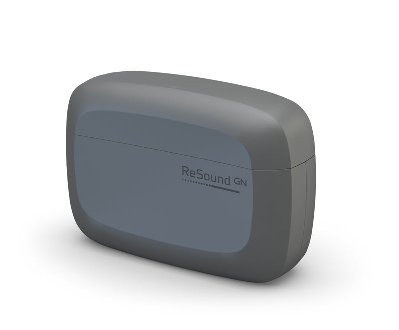 Portable Premium charger in anthracite for Resound ONE 5/9 hearing aids